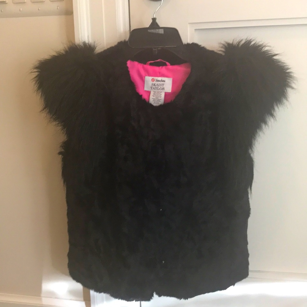 Faux fur vest